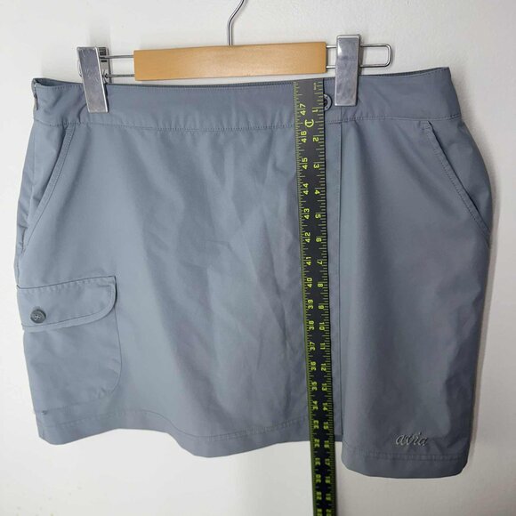 Avia Women's Skorts Lightweight Gray Medium - Picture 7 of 7
